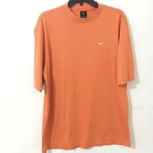 NIKE GOLF TEE ORANGE SIZE MEDIUM EUC
